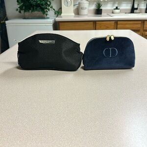 Dior & Giorgio Armani Cosmetic Bags